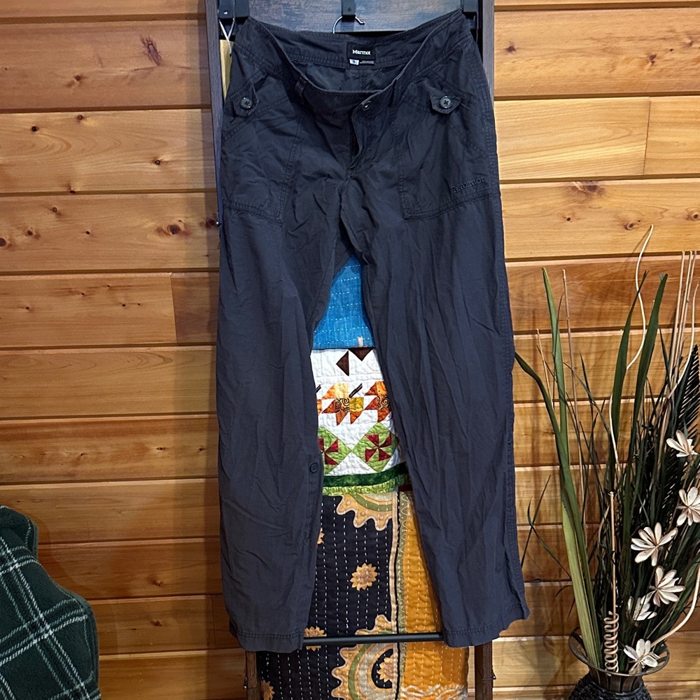 Marmot charcoal hiking convertible Cargo Pants